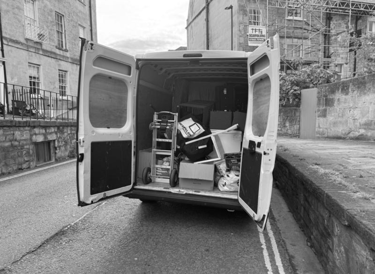 Moving vans in Bath